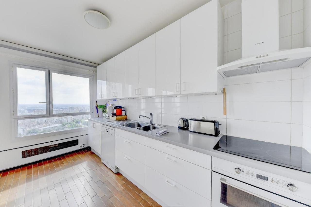 Appartement Place D'Italie Superbe Vue Paryż Zewnętrze zdjęcie